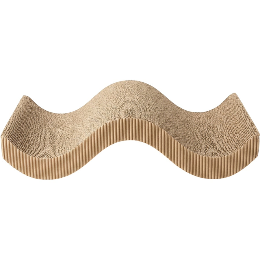 Ygbxf Reversible Wave Corrugated Cat Scratcher 24 Inch Oatmeal